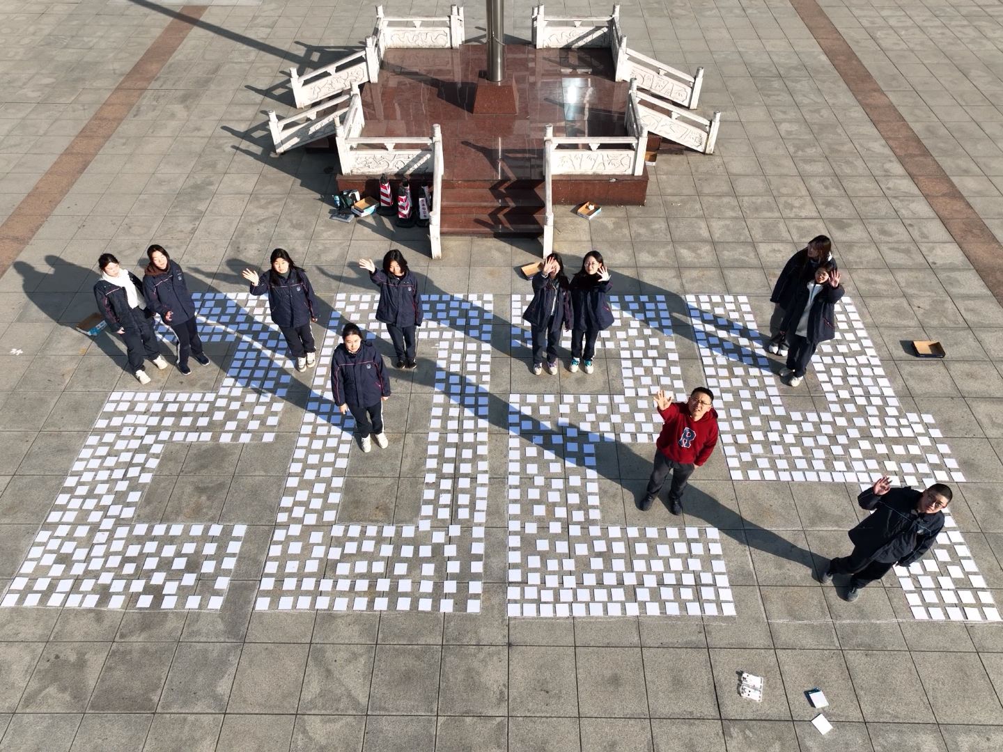 Art club aerial photo — 2024 tile layout